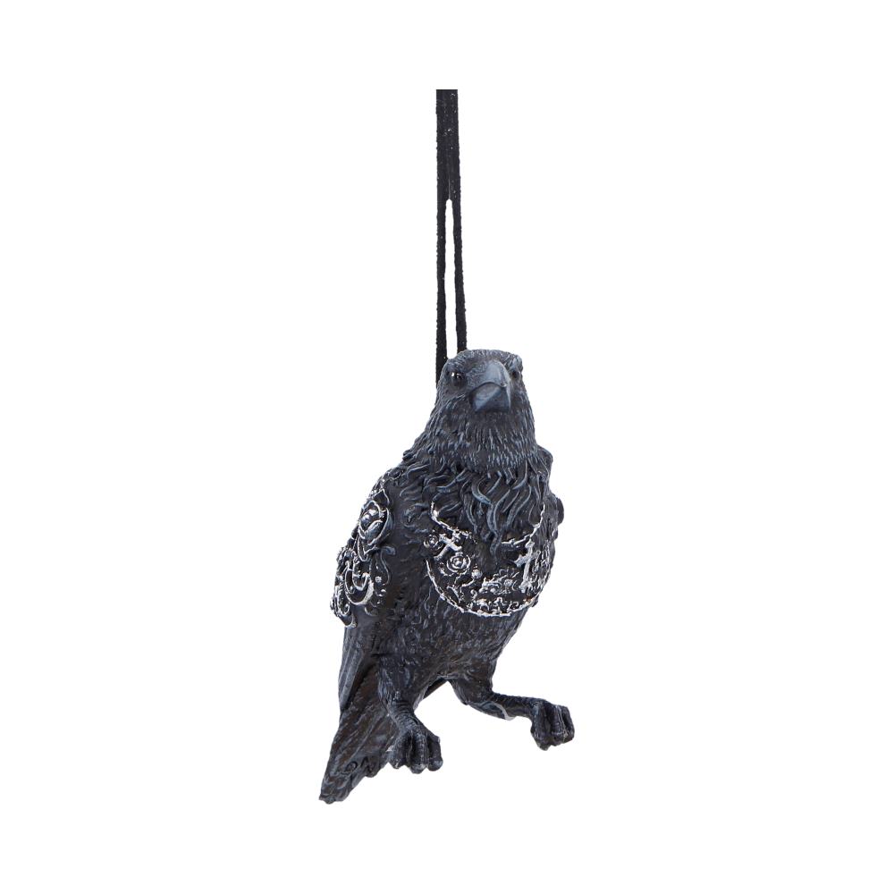 Last Omen Hanging Black Raven Ornament 7cm 1