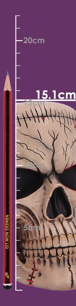 Hall of Horrors The Monster of Madness Skull 15.1cm
