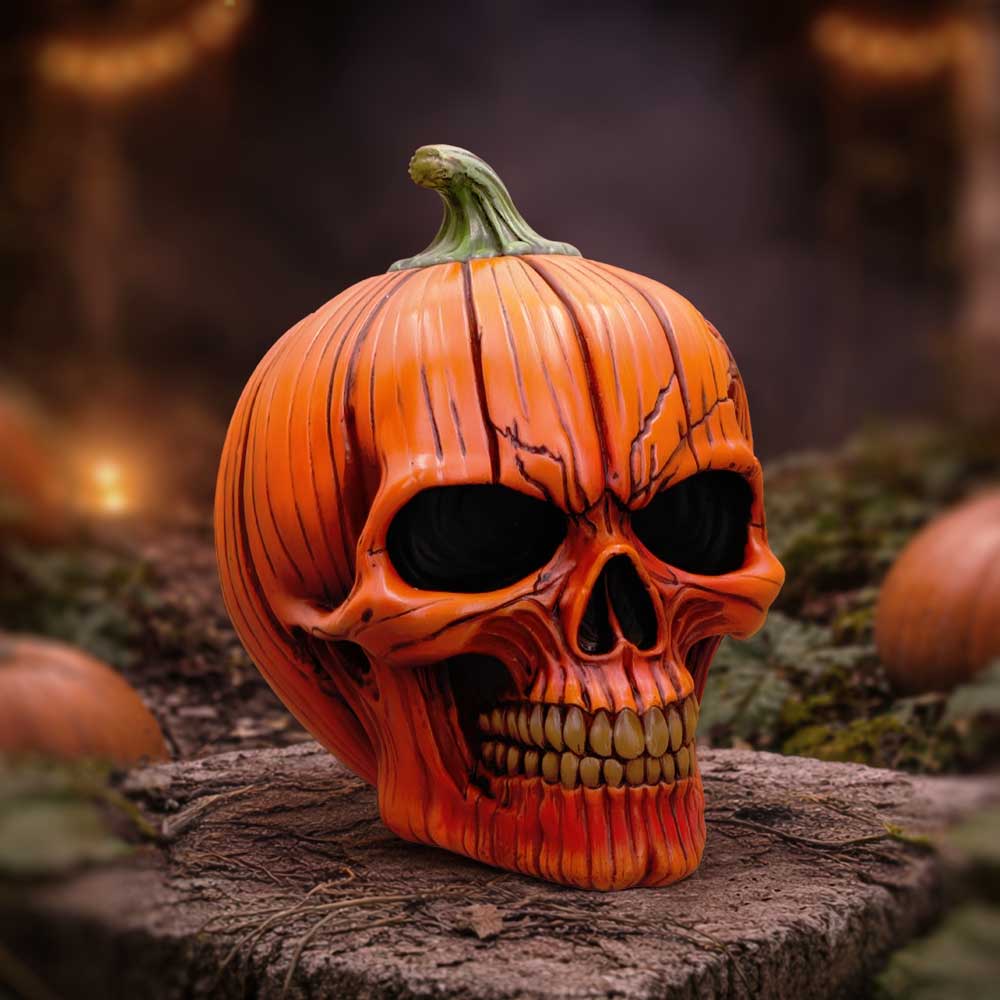 Hall of Horrors The Spirit of Halloween Pumpkin Skull 17.5cm 7