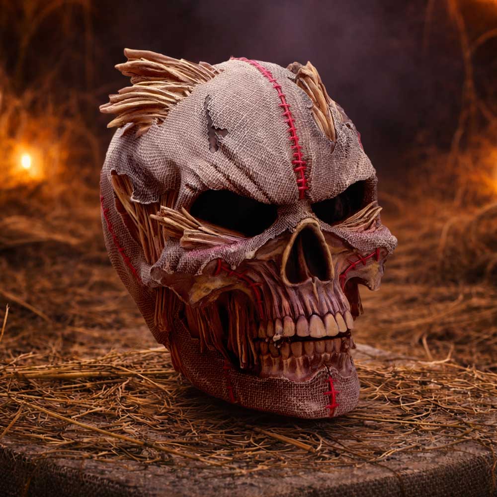 Hall of Horrors The Keeper of the Harvest Scarecrow Skull 14.7cm 7