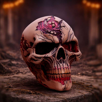 Hall of Horrors The Walker of Death Zombie Skull 15.5cm 7