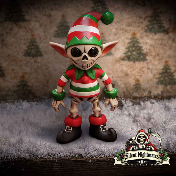 Silent Nightmares Jingles Christmas Elf Figurine 10.5cm