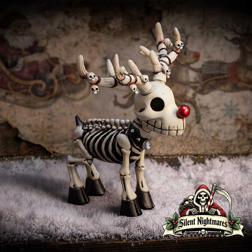 Silent Nightmares Rudi Christmas Reindeer 10.7cm 7