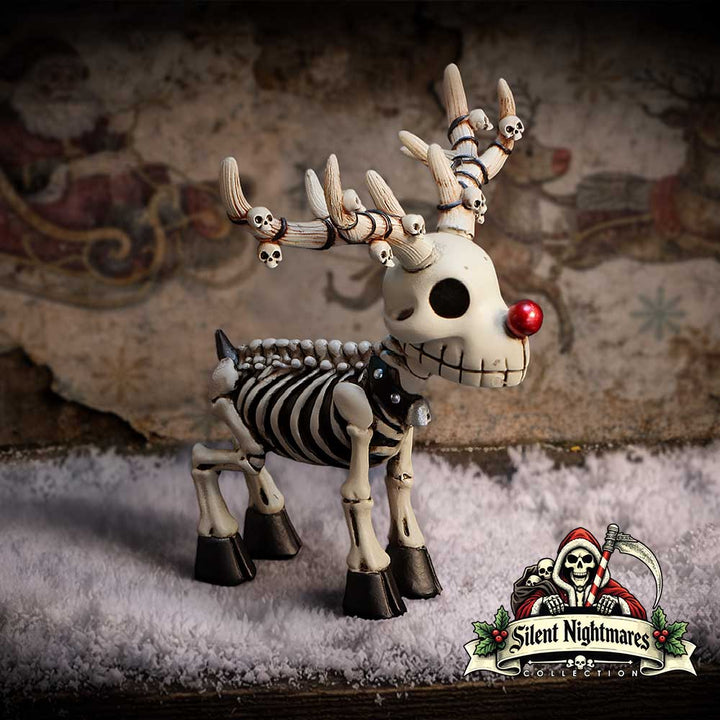 Silent Nightmares Rudi Christmas Reindeer 10.7cm