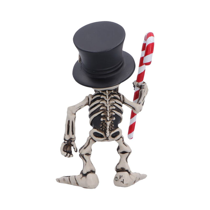 Silent Nightmares Candyman Candy Man Christmas Skeleton Figurine 10.5cm