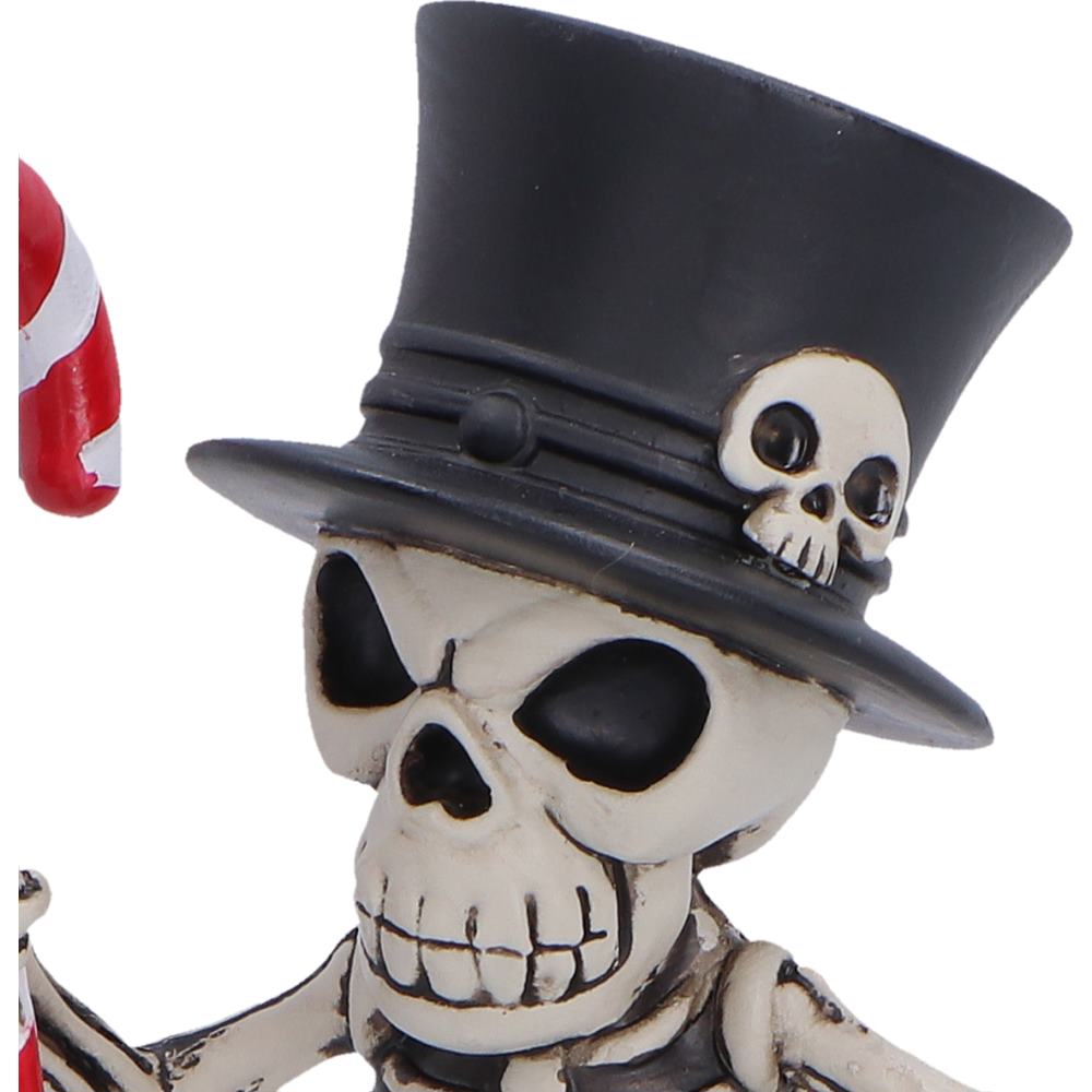 Silent Nightmares Candyman Candy Man Christmas Skeleton Figurine 10.5cm 5