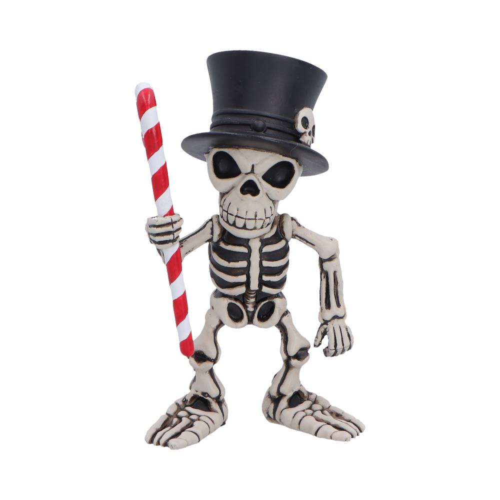 Silent Nightmares Candyman Candy Man Christmas Skeleton Figurine 10.5cm