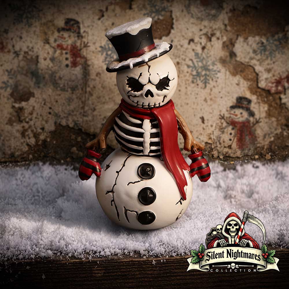 Silent Nightmares Jack Frost Christmas Snowman Figurine 10.3cm 8