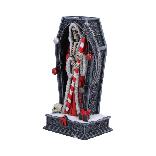 Silent Nightmares Merry Cryptmas Christmas Reaper Coffin Figurine 17.5cm 2