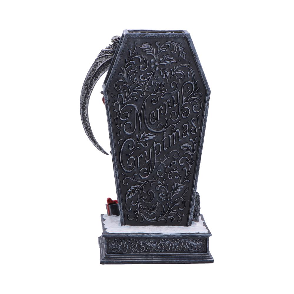 Silent Nightmares Merry Cryptmas Christmas Reaper Coffin Figurine 17.5cm 3