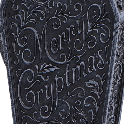 Silent Nightmares Merry Cryptmas Christmas Reaper Coffin Figurine 17.5cm 6