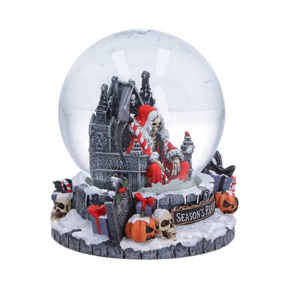 Silent Nightmares Seasons Reapings Christmas Reaper Snow Globe 12.5cm 4