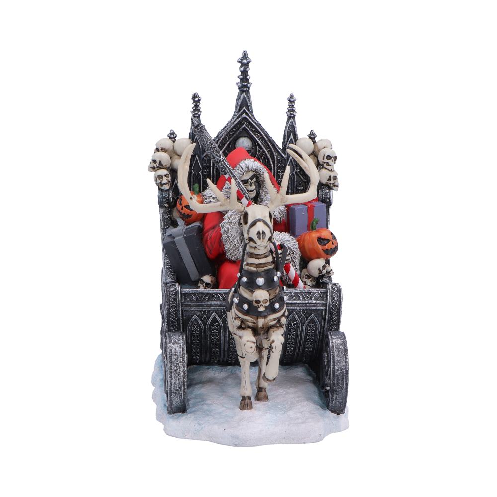 Silent Nightmares Slay Bells Christmas Sleigh Reaper Figurine 16cm
