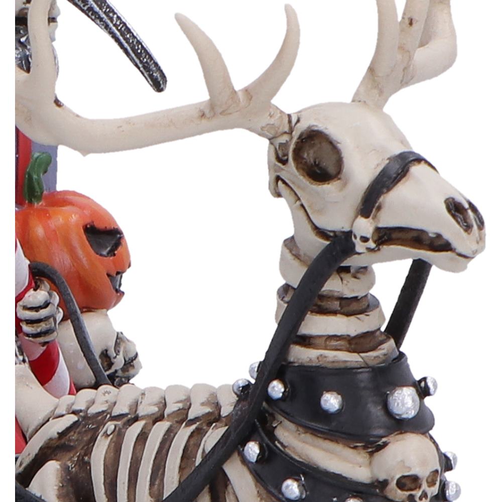 Silent Nightmares Slay Bells Christmas Sleigh Reaper Figurine 16cm 6
