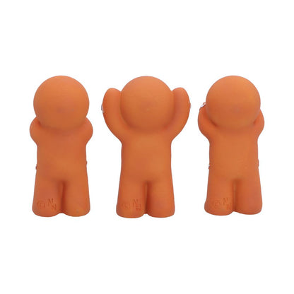Three Wise Gingerbread Men Figurine set 9cm 3