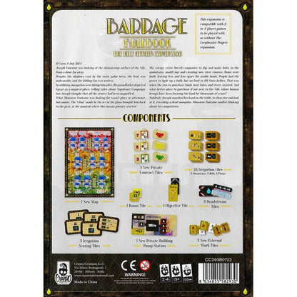 Barrage the Nile Affair Board Game Expansion