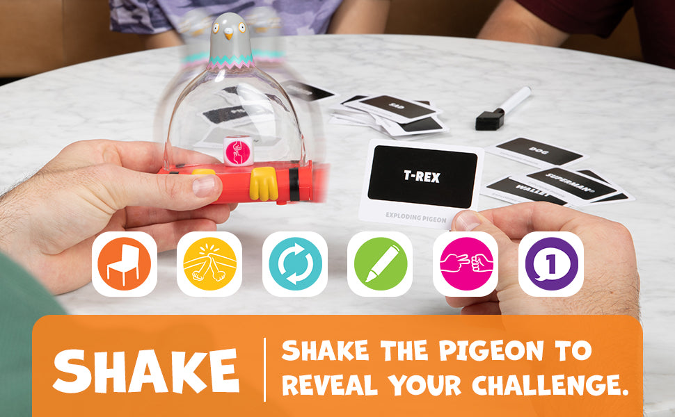 Exploding Pigeon Card Game by Exploding Kittens