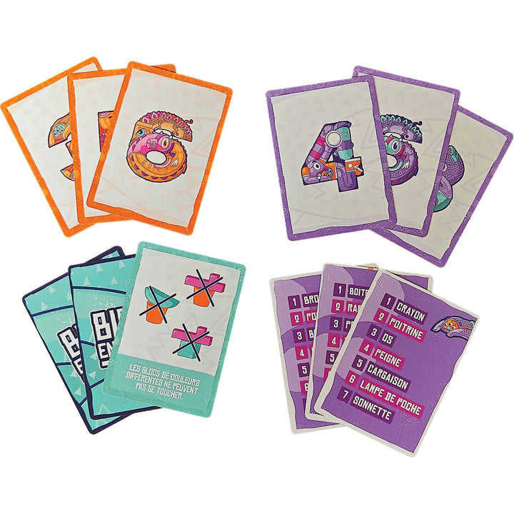 Alan & Bobbys Block and Guess Board Game Team Based Word Building Challenge