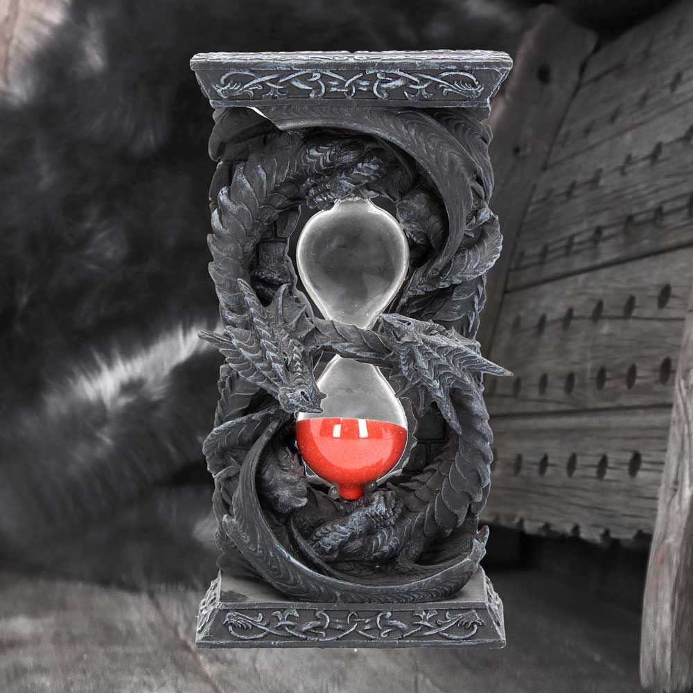 Time Guardian Hour Glass Gothic Dragon Sand Timer 18cm 7