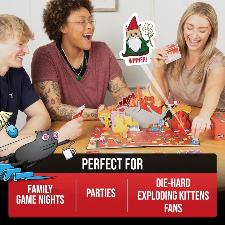Exploding Kittens The Board Game Family Strategy Party