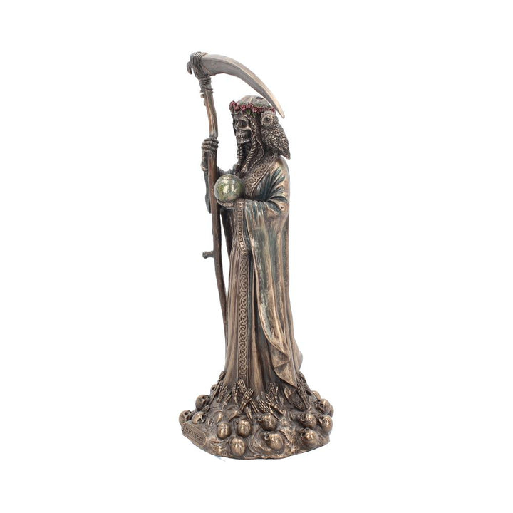 Santa Muerte Reaper Finished in Bronze 29cm Resin Statue