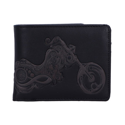 Embossed Motorcycle Bike Wallet 11cm 1