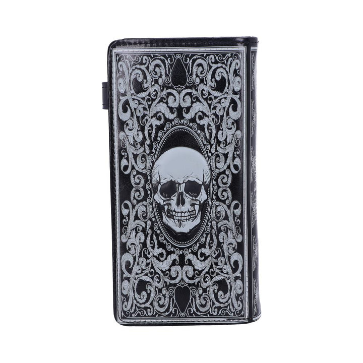 Skull Tarot Card Purse Embossed Wallet 18.5cm 3
