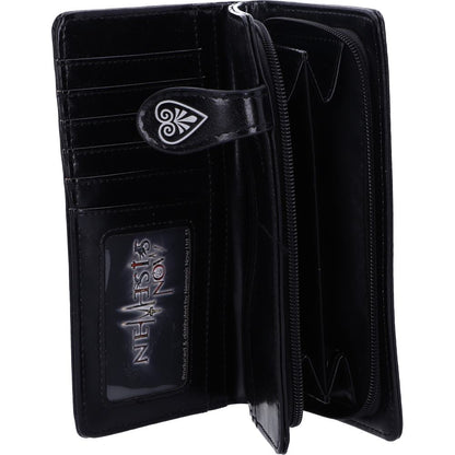 Skull Tarot Card Purse Embossed Wallet 18.5cm 5