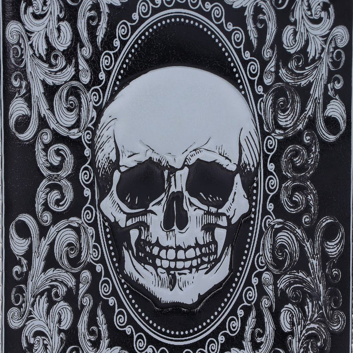 Skull Tarot Card Purse Embossed Wallet 18.5cm 6