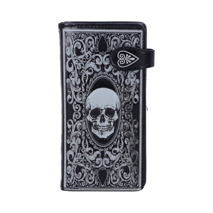 Skull Tarot Card Purse Embossed Wallet 18.5cm 1