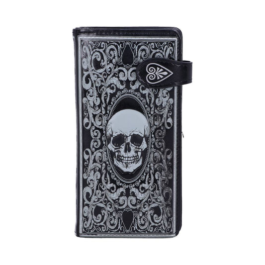 Skull Tarot Card Purse Embossed Wallet 18.5cm 1