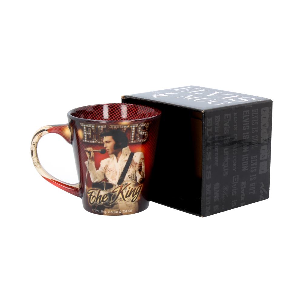 Elvis Presley The King Mug 12oz 1