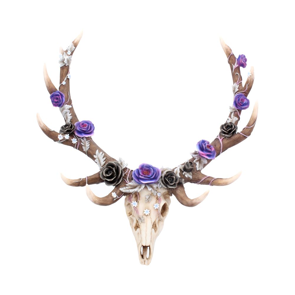 Antlers of Eden Floral Decorated Animal Deer Skull 45cm 1