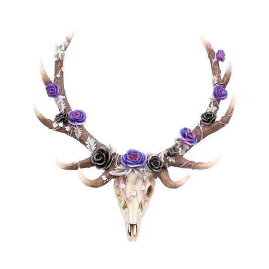 Antlers of Eden Floral Decorated Animal Deer Skull 45cm 1