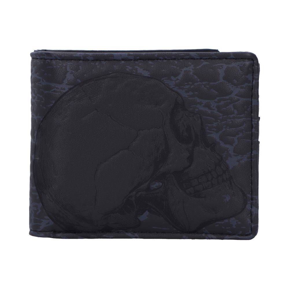 Memento Mori Skull Embossed Wallet 1