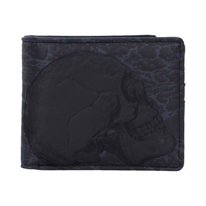 Memento Mori Skull Embossed Wallet 1