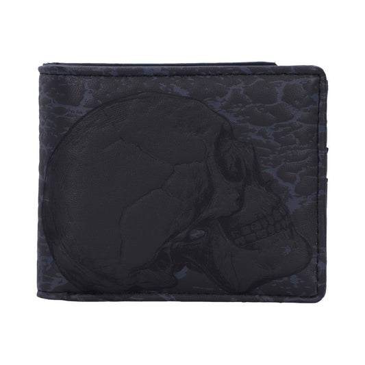 Memento Mori Skull Embossed Wallet 1