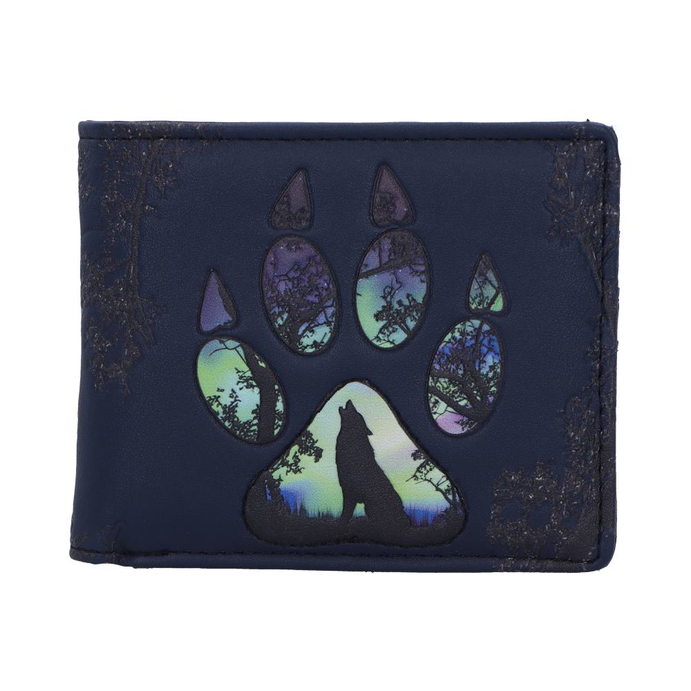 Footprints Wolf Wallet 11cm 1