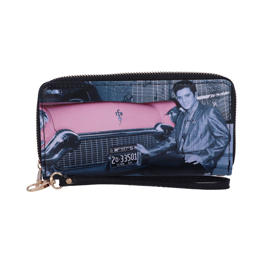 Elvis Pink Cadillac Womens Purse 19cm 1