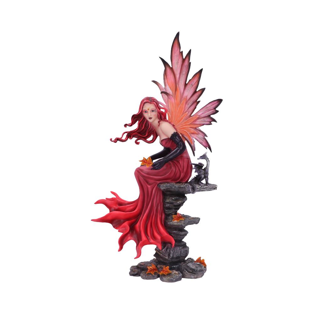Autumn Fairy with Dragon Figurine 60cm Carreen Statue 1