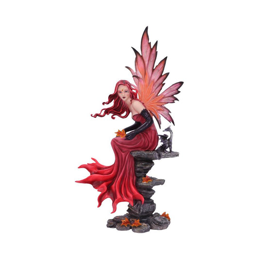 Autumn Fairy with Dragon Figurine 60cm Carreen Statue 1