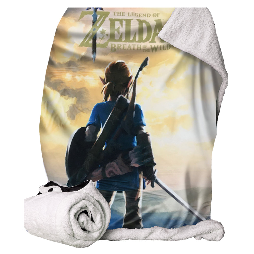 The Legend of Zelda Breath Wild Throw Blanket 150cm 1