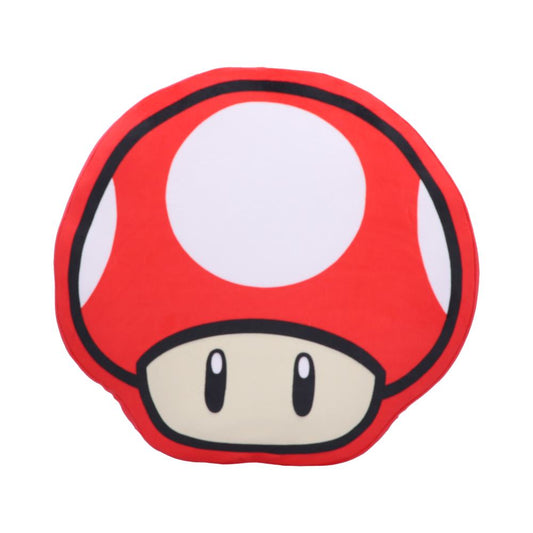 Super Mario Mushroom Soft to Touch Cushion 40cm 1