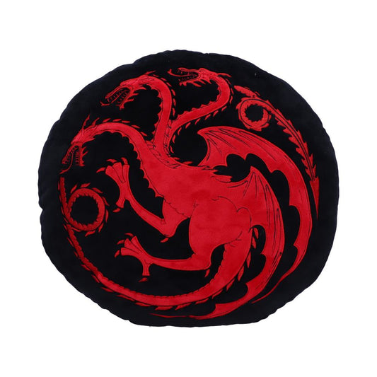 Game of Thrones Targaryen Cushion Black and Red Size 40cm 1