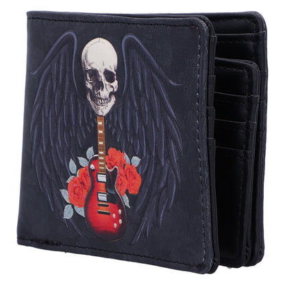 Rock and Roses Gothic Skull Wallet 11cm 2