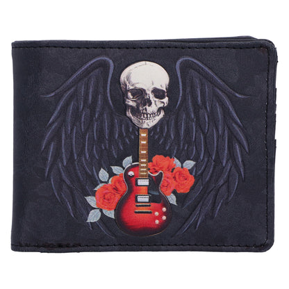 Rock and Roses Gothic Skull Wallet 11cm 1