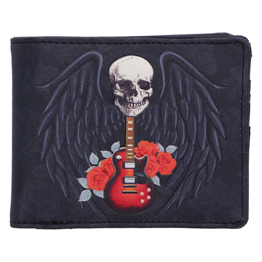 Rock and Roses Gothic Skull Wallet 11cm 1