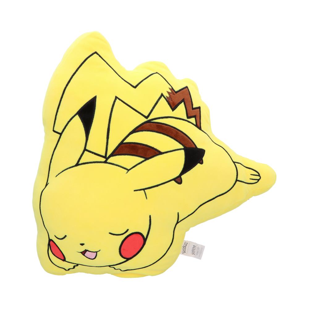 Pokemon Sleeping Pikachu Cushion in Yellow 50cm 1