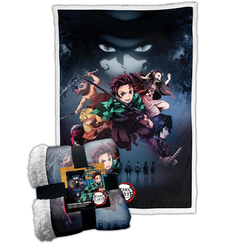 Demon Slayer Fleece Throw