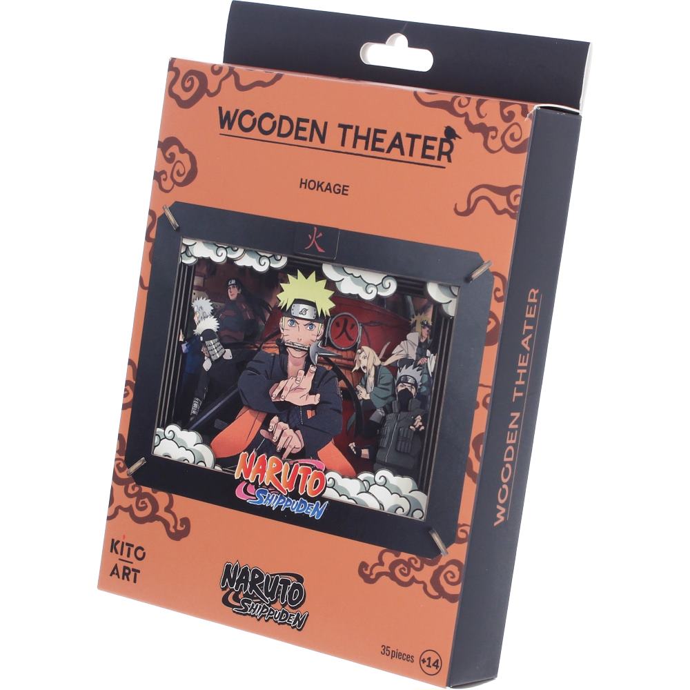 Naruto Hokage Wooden Theatre 14.3cm 6
